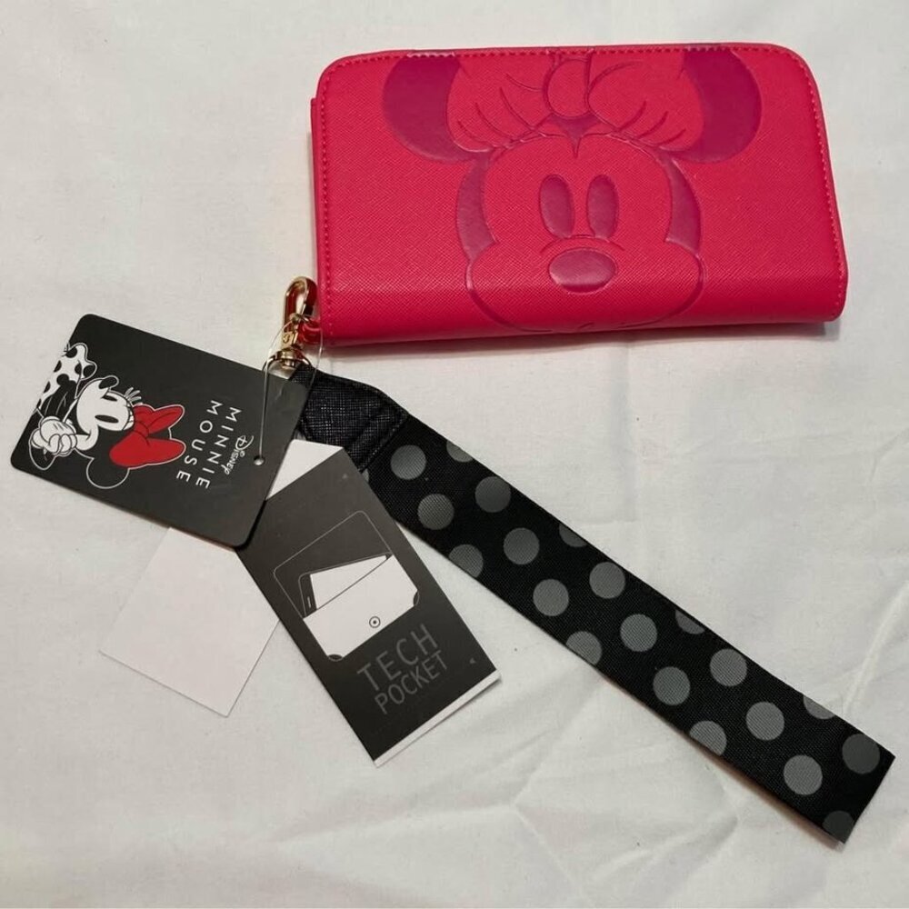 Disney's Minnie Mouse Tech Wallet with Wrist Strap